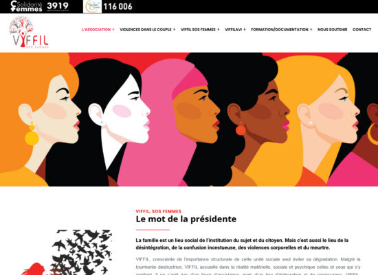 Création de site internet pour Viffil Lyon