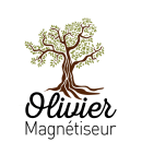 Olivier Magnétiseur logo - Création de la charte graphique et du site internet vitrine